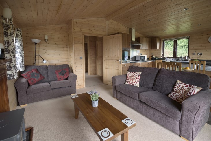 Cabin living area